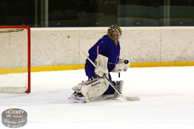 Photo hockey match France U20 - Ukraine le 12/12/2015