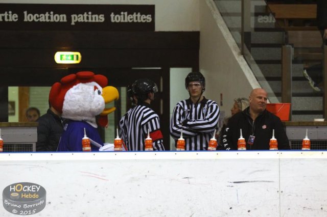 Photo hockey match France U20 - Ukraine le 12/12/2015