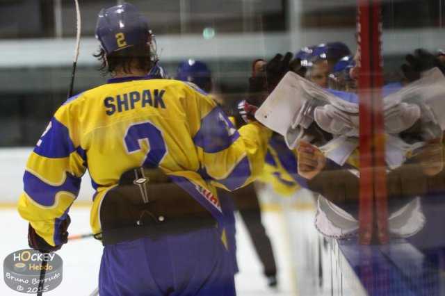 Photo hockey match France U20 - Ukraine le 12/12/2015