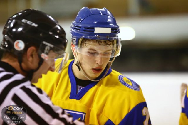 Photo hockey match France U20 - Ukraine le 12/12/2015