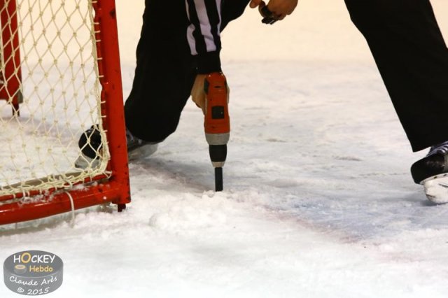 Photo hockey match France U20 - Ukraine le 12/12/2015