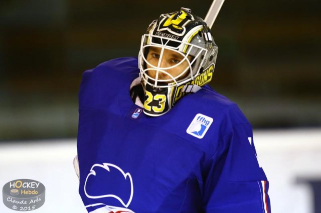 Photo hockey match France U20 - Ukraine le 12/12/2015