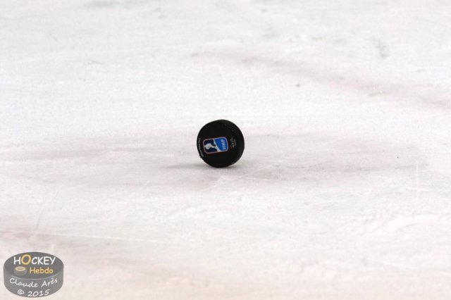 Photo hockey match France U20 - Ukraine le 12/12/2015