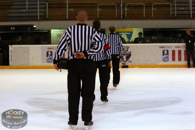 Photo hockey match France U20 - Ukraine le 12/12/2015