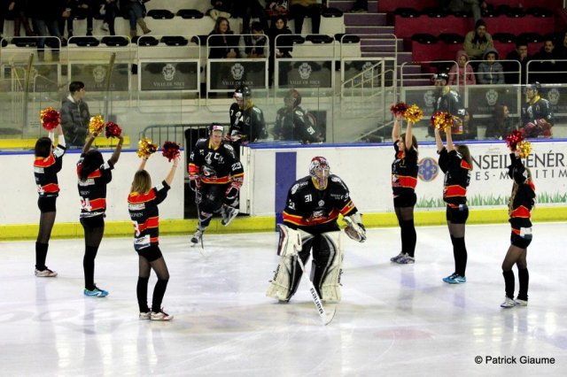 Photo hockey match Nice - Courchevel-Méribel-Pralognan le 12/12/2015