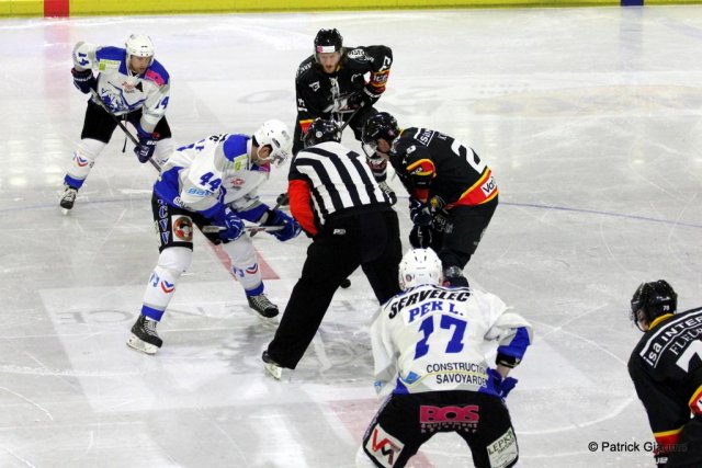 Photo hockey match Nice - Courchevel-Méribel-Pralognan le 12/12/2015