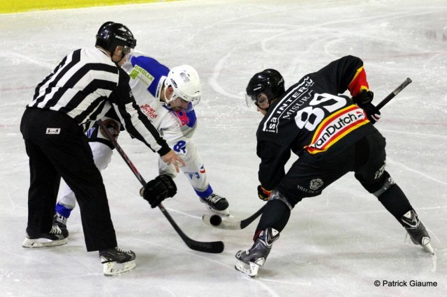 Photo hockey match Nice - Courchevel-Méribel-Pralognan le 12/12/2015