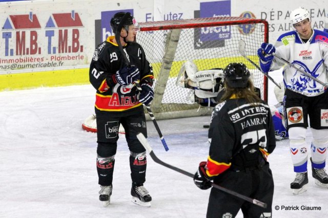 Photo hockey match Nice - Courchevel-Méribel-Pralognan le 12/12/2015