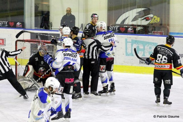 Photo hockey match Nice - Courchevel-Méribel-Pralognan le 12/12/2015