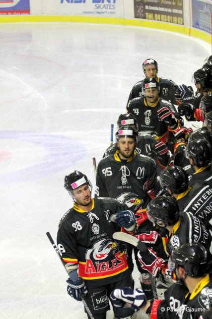 Photo hockey match Nice - Courchevel-Méribel-Pralognan le 12/12/2015