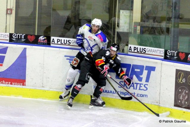 Photo hockey match Nice - Courchevel-Méribel-Pralognan le 12/12/2015