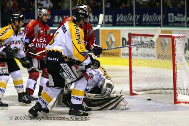 Photo hockey match Grenoble  - Rouen le 20/01/2009