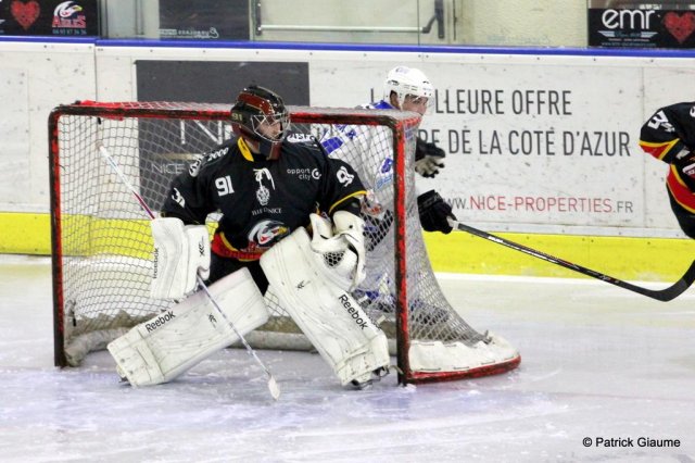 Photo hockey match Nice - Courchevel-Méribel-Pralognan le 12/12/2015