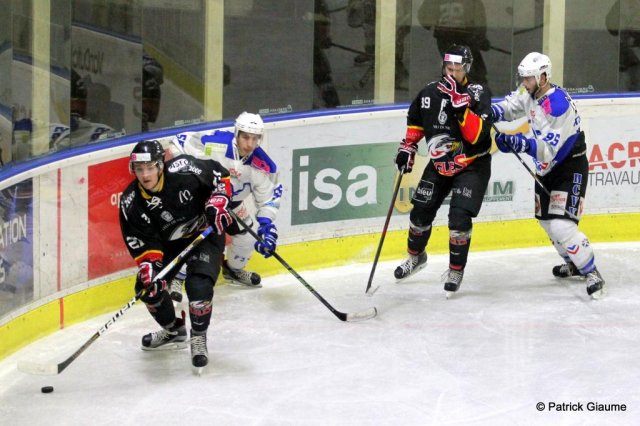 Photo hockey match Nice - Courchevel-Méribel-Pralognan le 12/12/2015