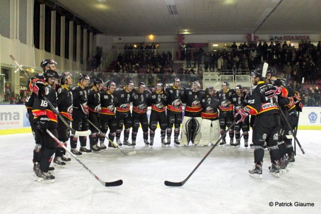 Photo hockey match Nice - Courchevel-Méribel-Pralognan le 12/12/2015