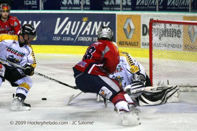 Photo hockey match Grenoble  - Rouen le 20/01/2009