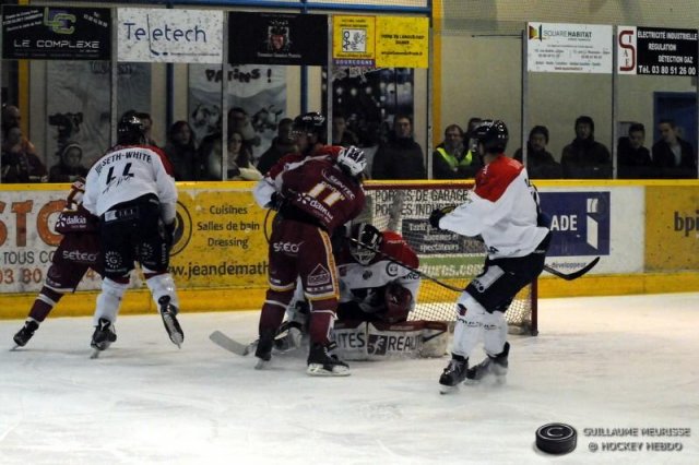 Photo hockey match Dijon  - Angers  le 12/12/2015