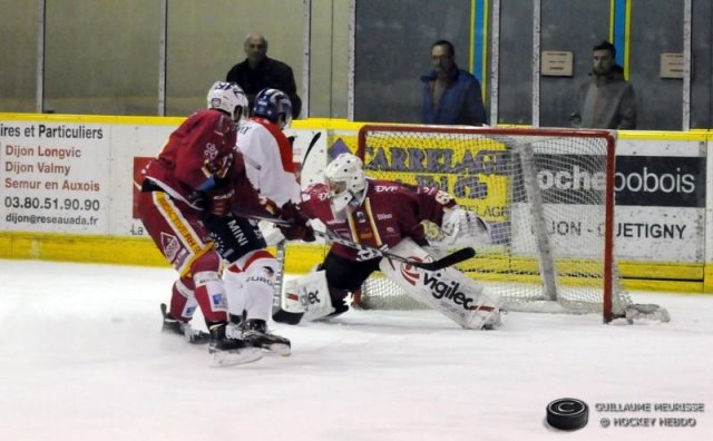Photo hockey match Dijon  - Angers  le 12/12/2015