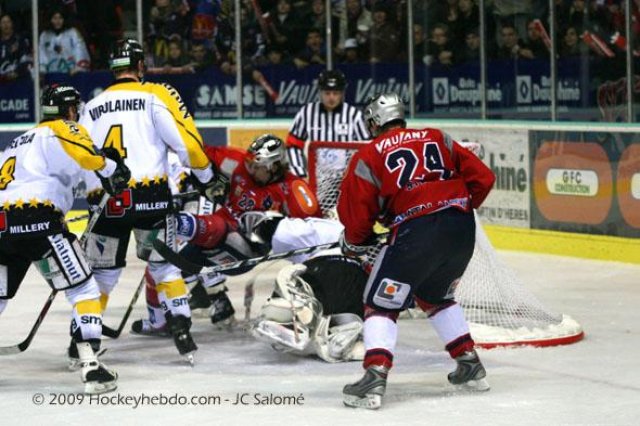 Photo hockey match Grenoble  - Rouen le 20/01/2009