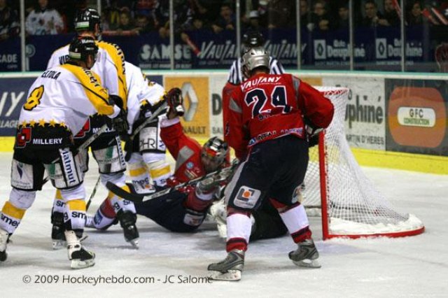 Photo hockey match Grenoble  - Rouen le 20/01/2009