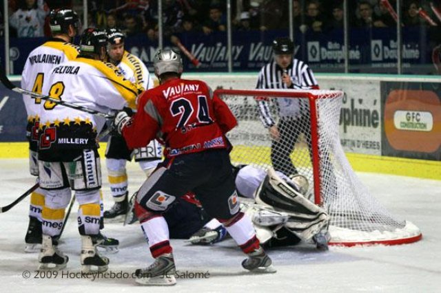 Photo hockey match Grenoble  - Rouen le 20/01/2009