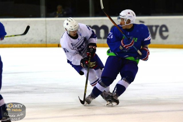 Photo hockey match Slovenia - France U20 le 13/12/2015