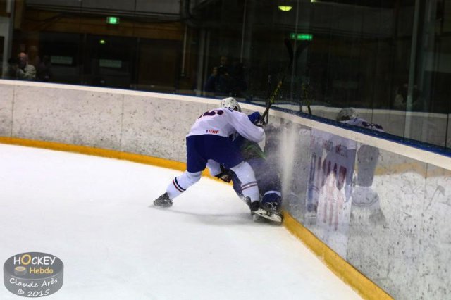 Photo hockey match Slovenia - France U20 le 13/12/2015