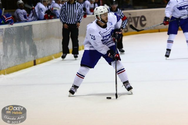 Photo hockey match Slovenia - France U20 le 13/12/2015