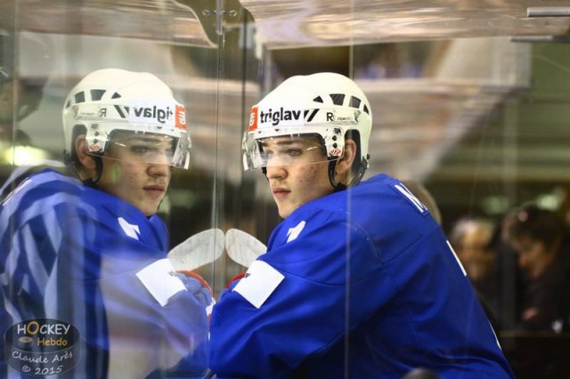 Photo hockey match Slovenia - France U20 le 13/12/2015