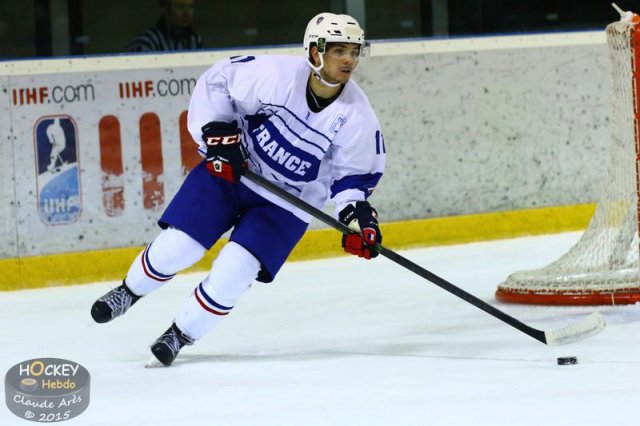 Photo hockey match Slovenia - France U20 le 13/12/2015