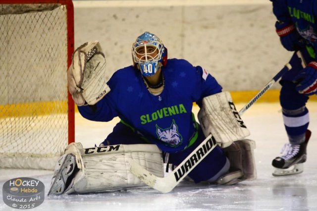 Photo hockey match Slovenia - France U20 le 13/12/2015