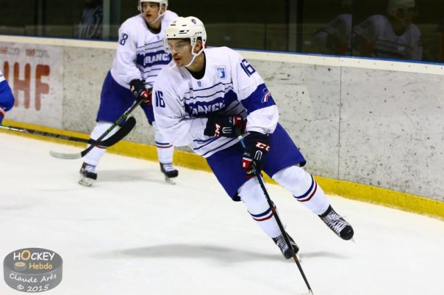 Photo hockey match Slovenia - France U20 le 13/12/2015