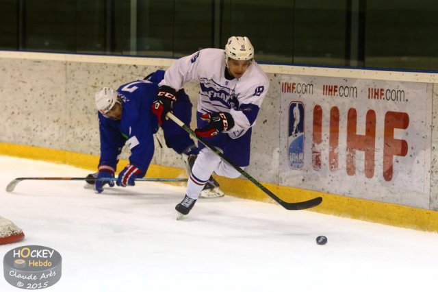 Photo hockey match Slovenia - France U20 le 13/12/2015