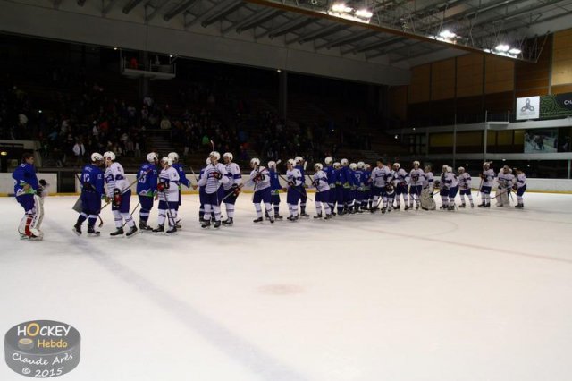 Photo hockey match Slovenia - France U20 le 13/12/2015