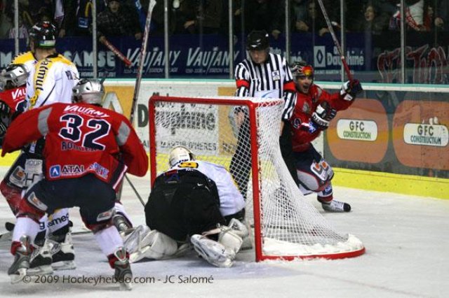 Photo hockey match Grenoble  - Rouen le 20/01/2009