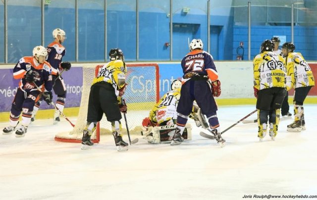Photo hockey match Montpellier  - Chambéry II le 12/12/2015
