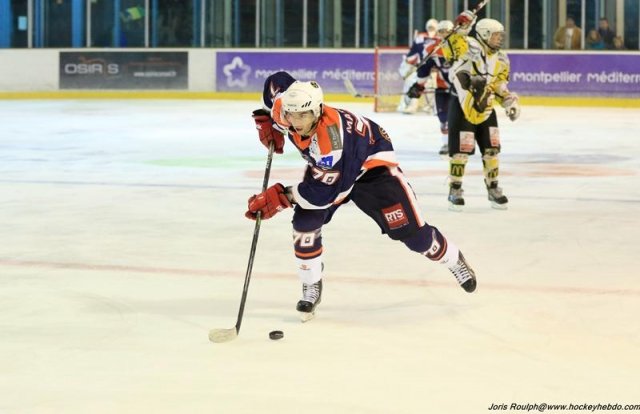 Photo hockey match Montpellier  - Chambéry II le 12/12/2015
