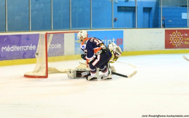 Photo hockey match Montpellier  - Chambéry II le 12/12/2015
