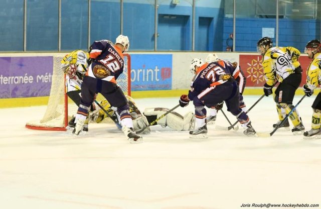 Photo hockey match Montpellier  - Chambéry II le 12/12/2015