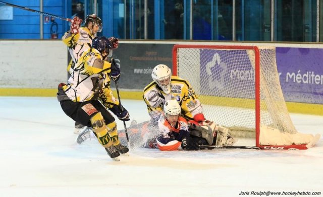 Photo hockey match Montpellier  - Chambéry II le 12/12/2015
