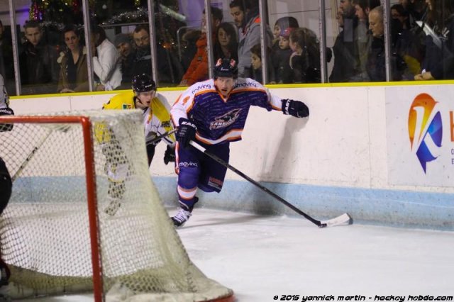 Photo hockey match Clermont-Ferrand - Rouen II le 12/12/2015