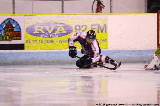 Photo hockey match Clermont-Ferrand - Rouen II le 12/12/2015