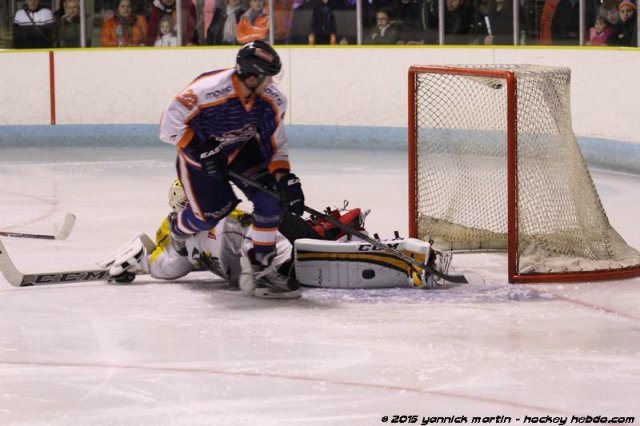 Photo hockey match Clermont-Ferrand - Rouen II le 12/12/2015