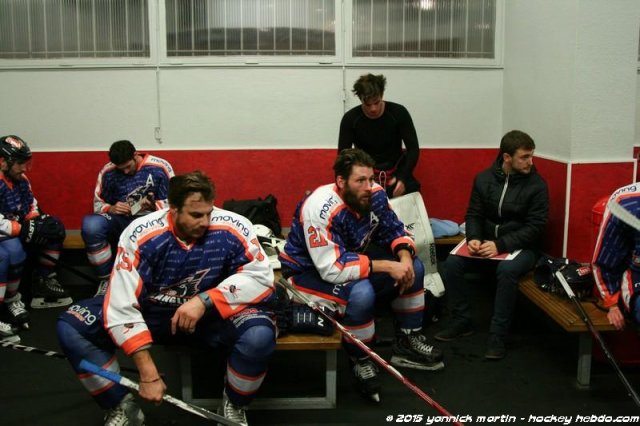 Photo hockey match Clermont-Ferrand - Rouen II le 12/12/2015
