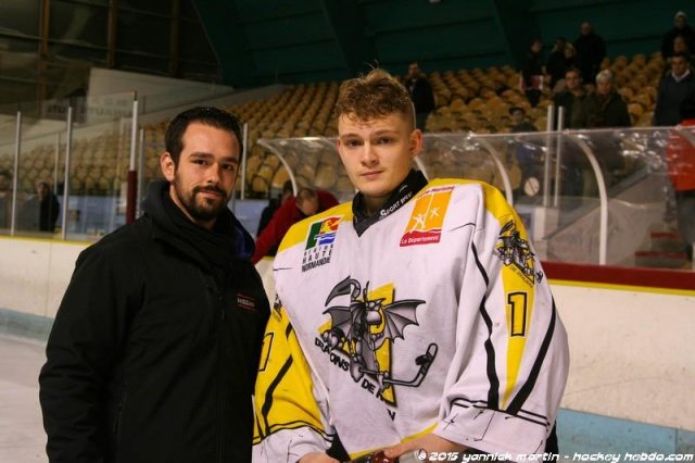 Photo hockey match Clermont-Ferrand - Rouen II le 12/12/2015