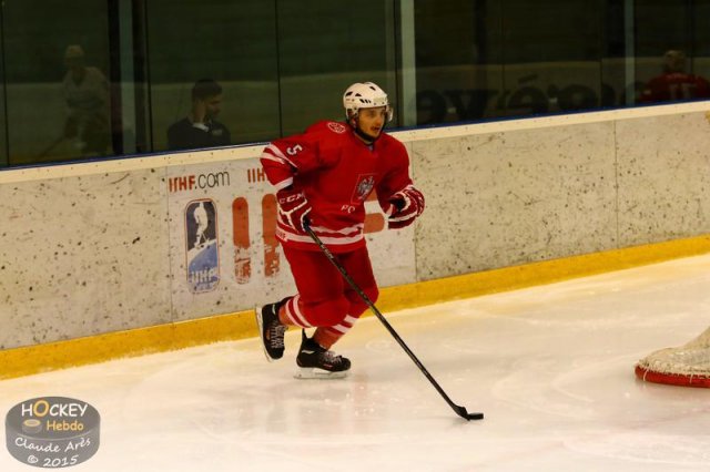 Photo hockey match Poland - France U20 le 18/12/2015