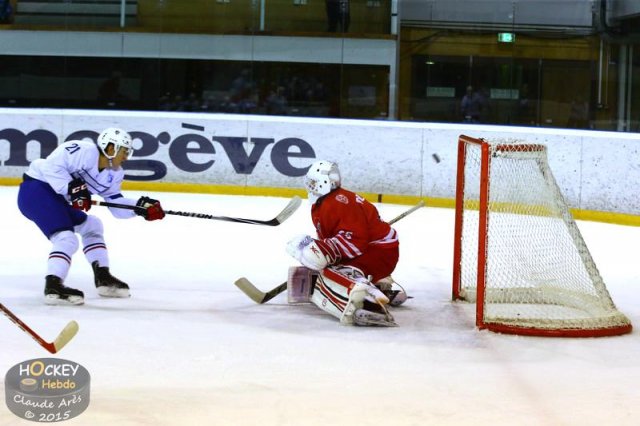 Photo hockey match Poland - France U20 le 18/12/2015
