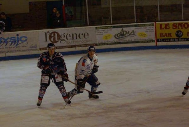 Photo hockey match Angers  - Dijon  le 20/01/2009