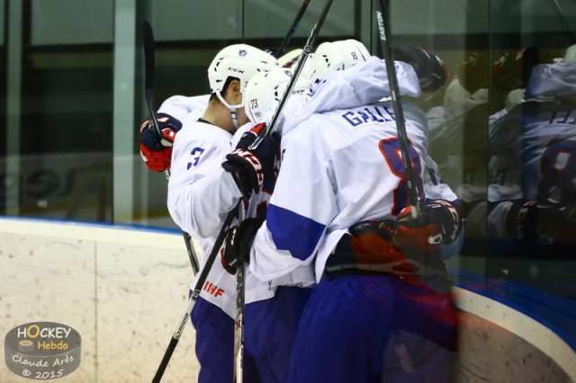 Photo hockey match Poland - France U20 le 18/12/2015