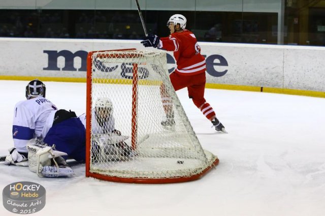 Photo hockey match Poland - France U20 le 18/12/2015